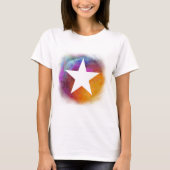 星(白) Tシャツ (正面)