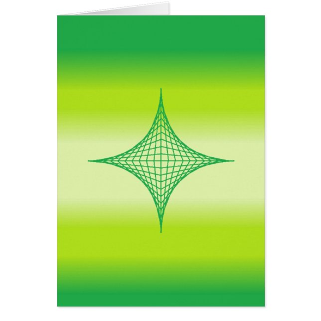 星（緑） (正面)