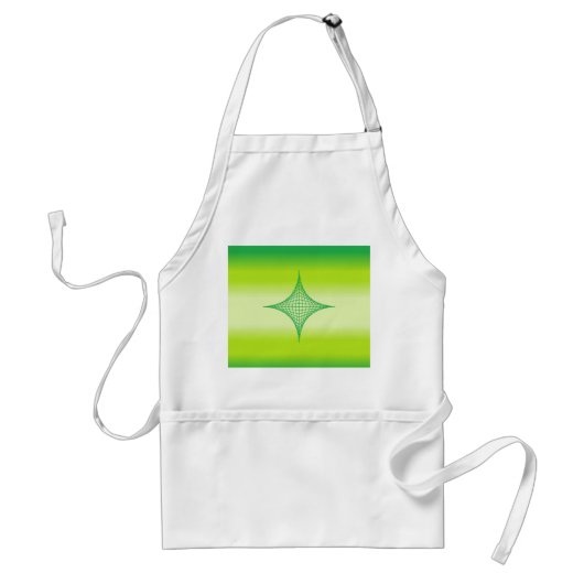 星(緑) スタンダードエプロン (正面)