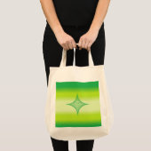 星(緑) トートバッグ (正面(商品))