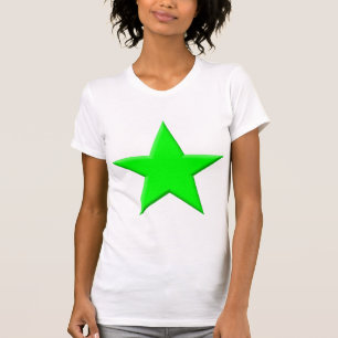 星 – 緑 Tシャツ
