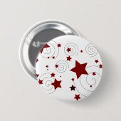 星 缶バッジ (正面&裏面)