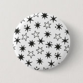 星 缶バッジ (正面)