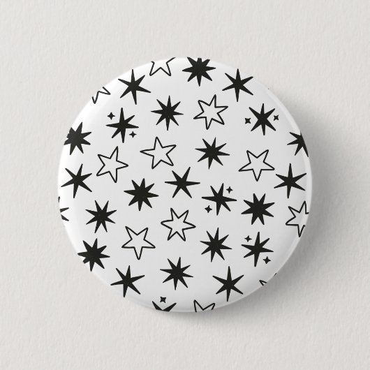 星 缶バッジ (正面)