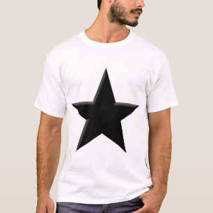 星-黒 Tシャツ