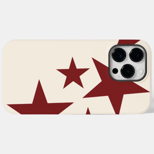 星 Case-Mate iPhoneケース (裏面 (横))