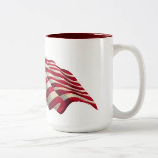 星Nストライプ個 ツートーンマグカップ (右)
