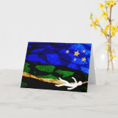 星Notecardを見ること カード (黄色い花)