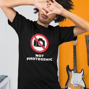 映えない - 写真撮影禁止 サインTシャツ Tシャツ