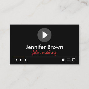 映像制作エディターYouTuber動画ディレクター 名刺