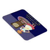 映画おもしろい愛する主婦レトロアートおもしろい マグネット (右側)