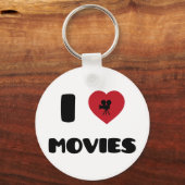 映画が大好き キーホルダー (正面)