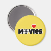映画が大好き マグネット (正面/裏面)