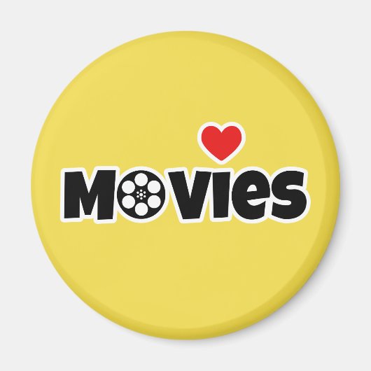 映画が大好き マグネット (正面)