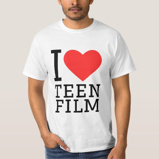 映画が大好10代のき Tシャツ (正面)