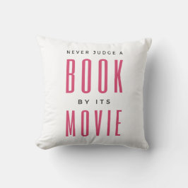 映画で判断しないで 本で判断して クッション