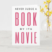 映画で本を判断してはいけない カード (黄色い花)