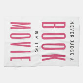 映画で本を判断してはいけない キッチンタオル (横)