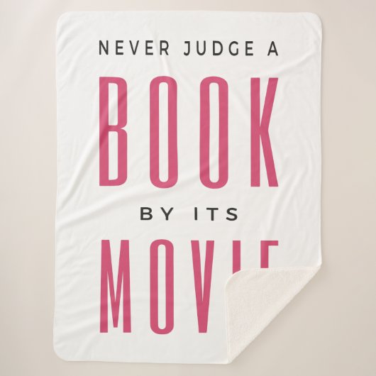 映画で本を判断してはいけない シェルパブランケット (正面)