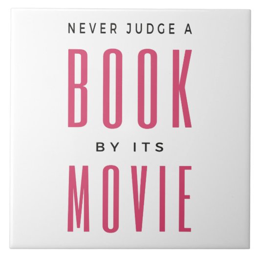 映画で本を判断してはいけない タイル (正面)