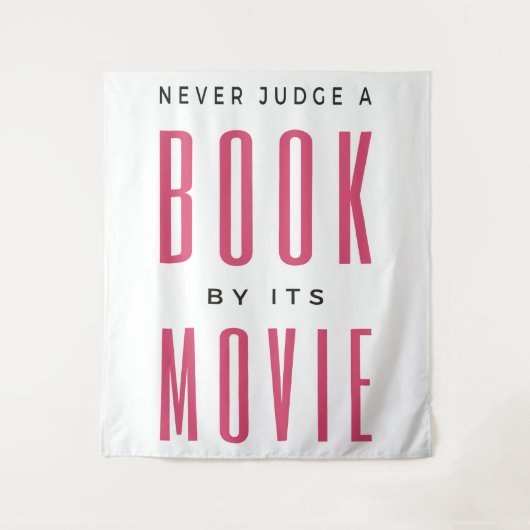 映画で本を判断してはいけない タペストリー (正面)