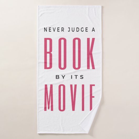 映画で本を判断してはいけない バスタオルセット (バスタオル)