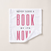 映画で本を判断してはいけない バスタオルセット (ウォッシュタオル)