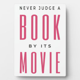 映画で本を判断してはいけない フォトプラーク