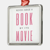 映画で本を判断してはいけない メタルオーナメント (左)