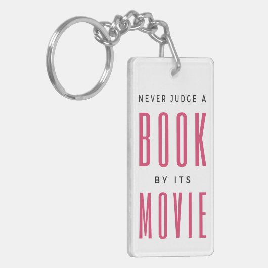 映画で決して本を判断してはいけない キーホルダー (正面左)