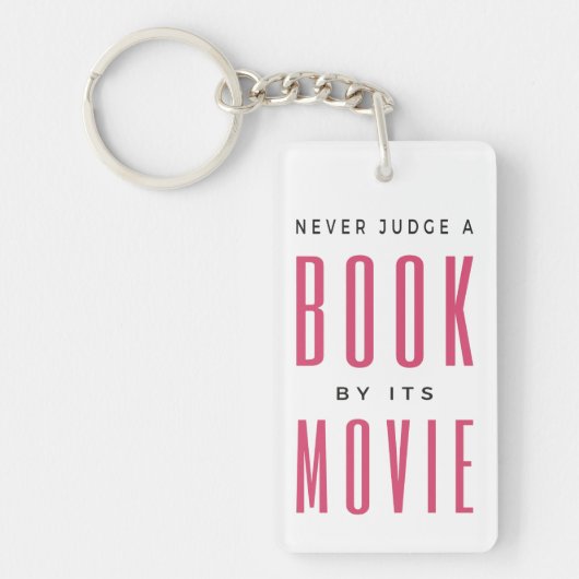 映画で決して本を判断してはいけない キーホルダー (正面)