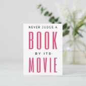 映画で決して本を判断してはいけない ポストカード (スタンド正面)