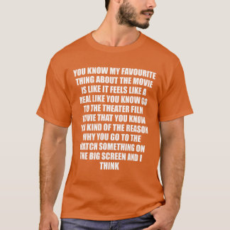 映画で私が一番好きなのは似 Tシャツ