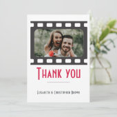 映画とフローラをテーマ結婚にしたサンキューカード サンキューカード (スタンド正面)