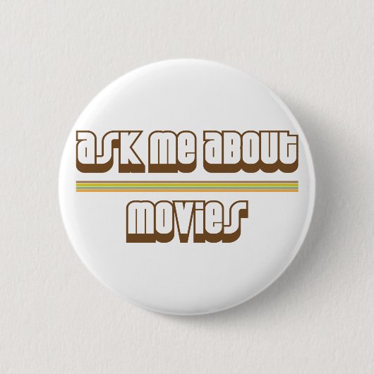 映画について私に尋ねて下さい 缶バッジ (正面)