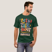 映画について語ろう 映画の会話 Tシャツ (正面フル)