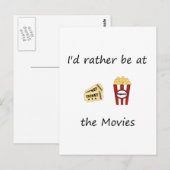 映画に出たいな ポストカード (正面/裏面)