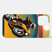🏍️ 映画のようなバイクの旅 ヴィンテージバイカー 🔥 Case-Mate iPhoneケース (裏面 (横))