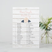 映画のカップル・マッチング・ゲーム ブライダルシャワー (スタンド正面)