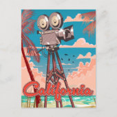 映画のカリフォルニア ポストカード (正面)