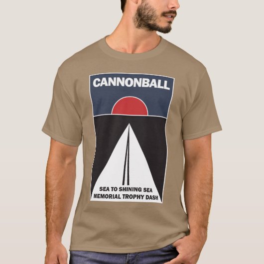 映画のキャノンボールランギフト Tシャツ (正面)