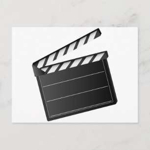 映画のクラッパー ポストカード