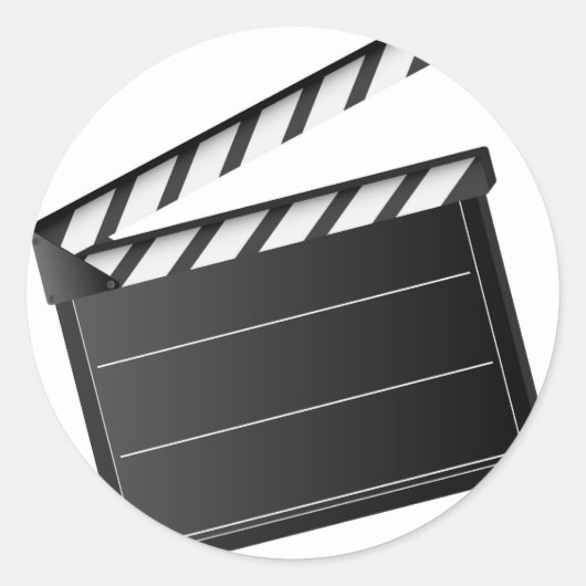 映画のクラッパー ラウンドシール (正面)