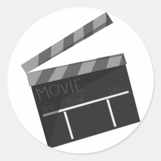 映画のクラッパー ラウンドシール