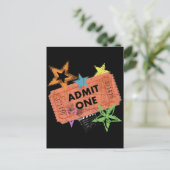 映画のチケットを1回認める ポストカード (スタンド正面)