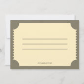 映画のチケット 招待状 (裏面)