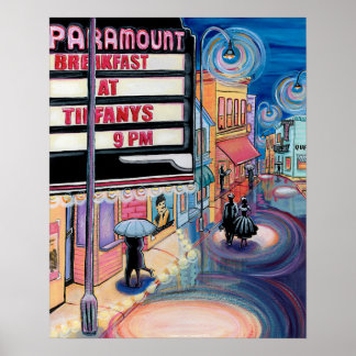 映画のナイトアートポスター ポスター