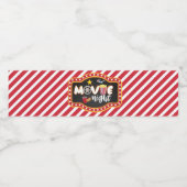 映画のナイトウォーターボトルラベル ペットボトルラベル (シングルラベル)