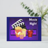 映画のナイトシアター画面への招待 招待状 (スタンド正面)