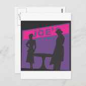 映画のノワールのシーン ポストカード (正面/裏面)